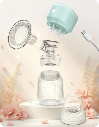 180 ml bottle with a dynamic teat