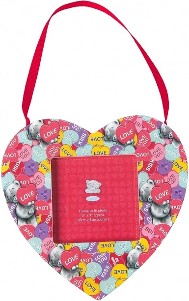 Hanging heart-shaped frame ME TO YOU