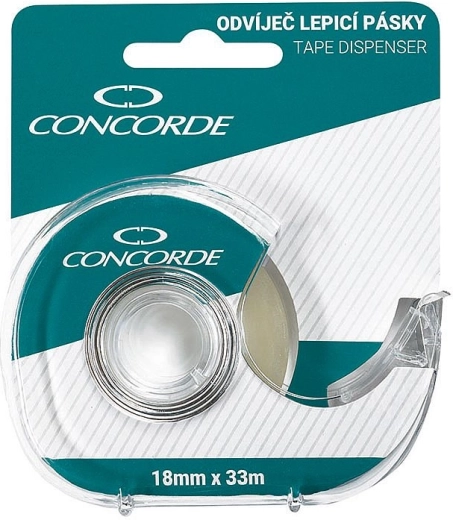 Līmlentes turētājs CONCORDE Praktik 18 mm x 33 m