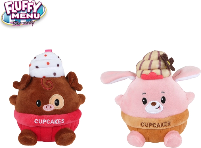 Plīša lācītis Cupcake Fluffy Menu 14 cm