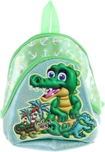 Kids' 3D Dinosaur Backpack, mint