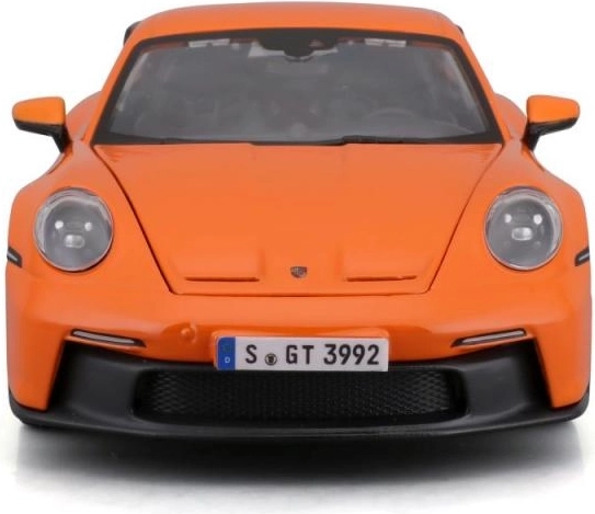 Metāla automašīnas modelis BBURAGO 1:24 PORSCHE 911 GT3 oranžs