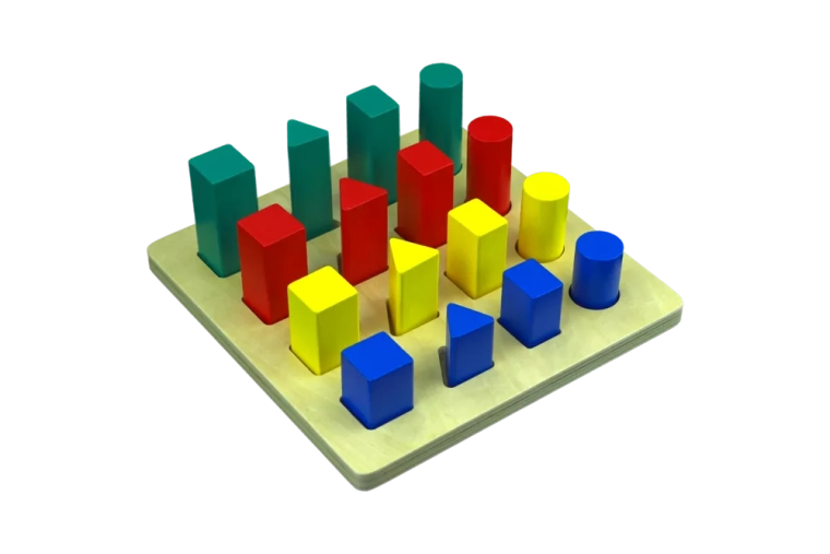 Montessori kāpnes – ģeometriski ķermeņi