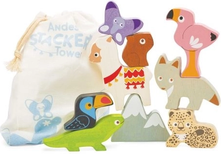 Le Toy Van Wooden Mountain Animal Figures
