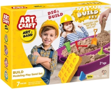 ART CRAFT kinētisko smilšu būvēšanas komplekts 600 g