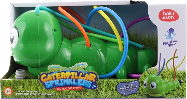 Cheerful caterpillar design