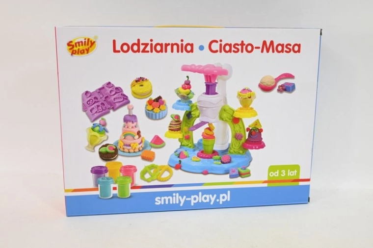 SmilyPlay bērnu saldējuma darbnīca ar plastilīnu