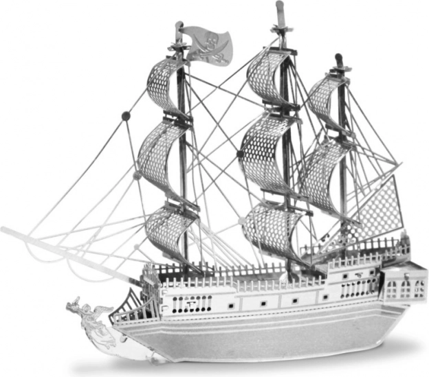 Metāla 3D kuģa modelis Black Pearl (Melnā pērle) – METAL EARTH