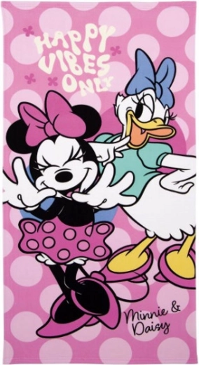 Minnie Mouse mikrošķiedras dvielis 70 × 140 cm