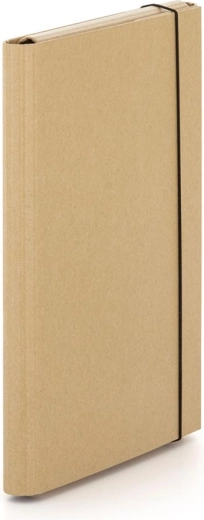 Laminated Folders with Elastic Band Kraft Nature
