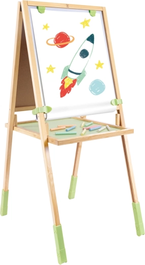 Bamboo Drawing Board on a Stand