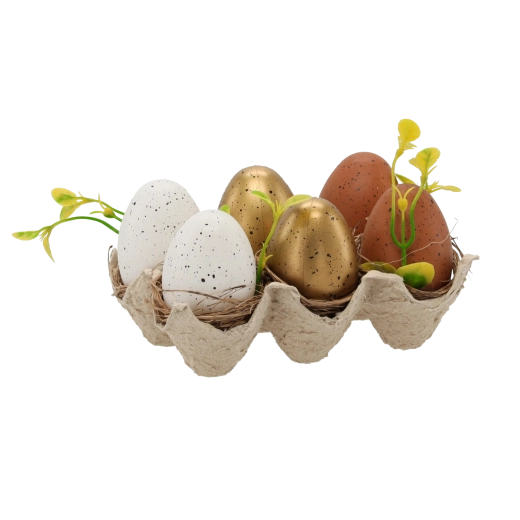 Set of Pastel Easter Eggs 6 cm – 6 pcs