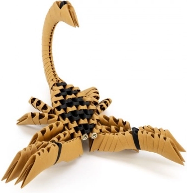 Detailed scorpion with bold segmentation