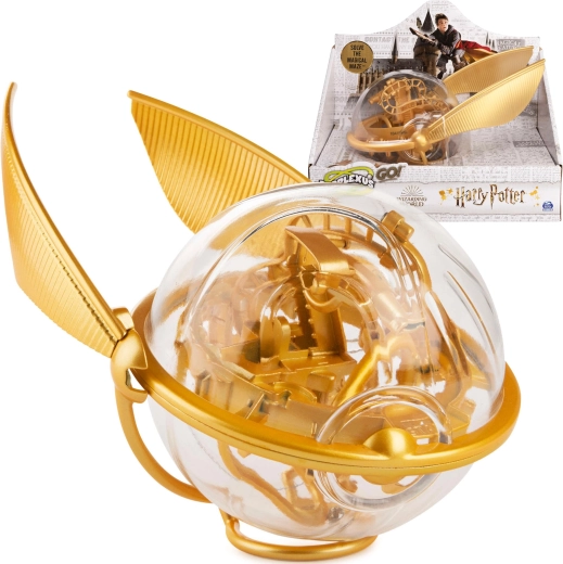 Perplexus Go! Golden Snitch – 3D marble maze HARRY POTTER