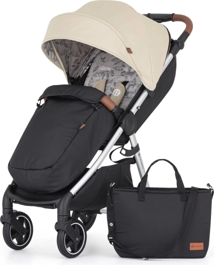 Petite&Mars sporta ratiņi Royal3 silver iron green
