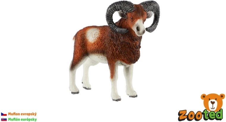 European mouflon figurine