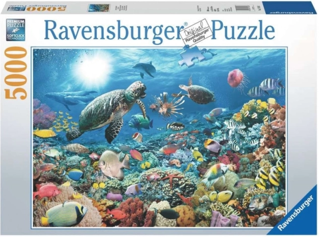 Puzle Ravensburger Zemūdens pasaules 5000 gabaliņu