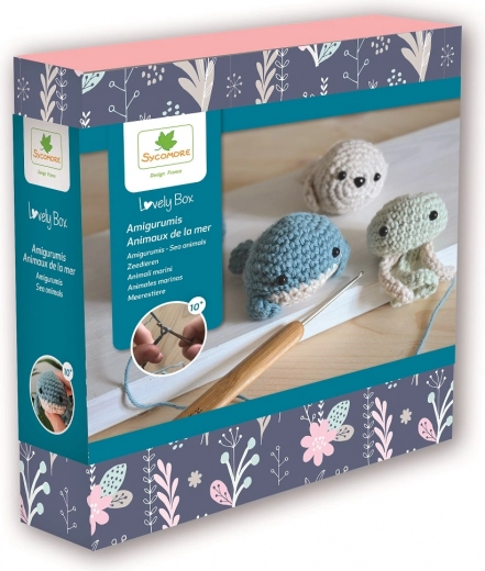 Lovely Box crocheted sea animals amigurumi