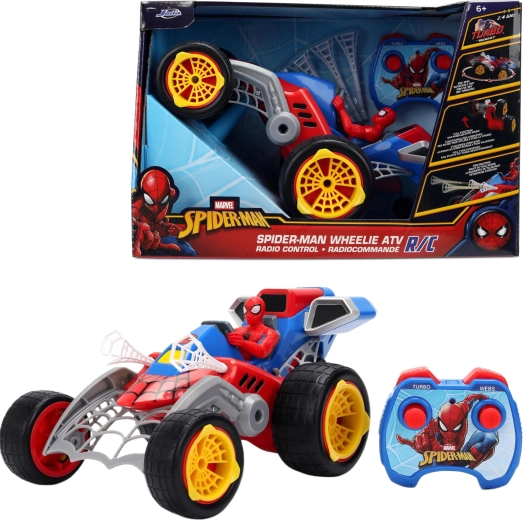 Spider-Man tālvadības bagijs ar tīmekļu šaušanu, 1:20