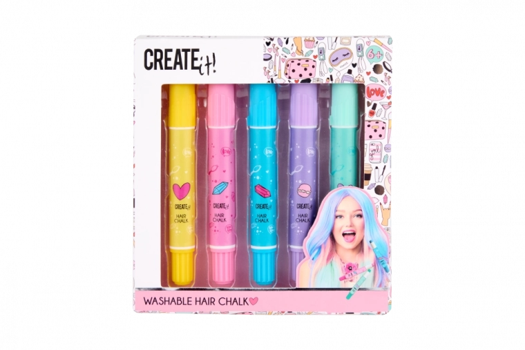 Hair chalk in pencil Creat it!