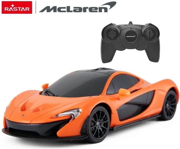 Rastar McLaren P1 RC tālvadības auto 1:24 oranžs