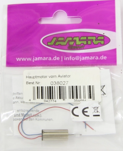 Priekšējais galvenais motors Jamara Aviator