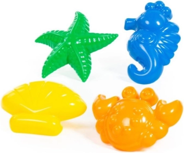 Sand Molds Set – Sea Animals, 4 pcs