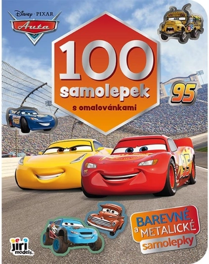 100 uzlīmes ar krāsojamām lapām Auto