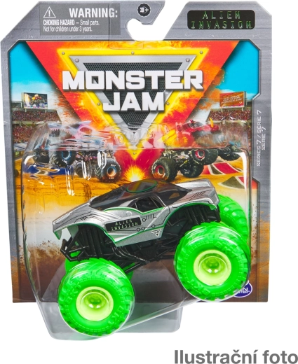 Monster Jam metāla monster truck modelis 1:64 – assort
