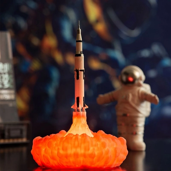 Night Light, NASA III Launching Rocket