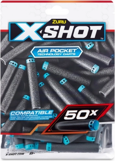 X-Shot Excel rezerves putu šautriņas 50 gab.