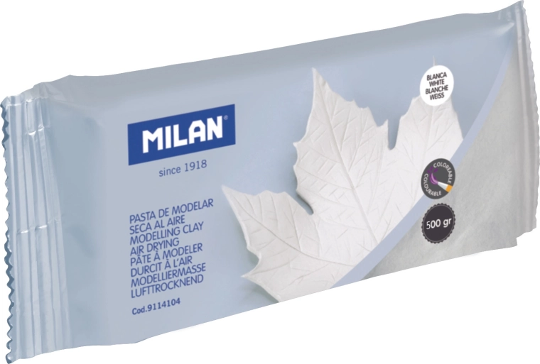 Air-drying modeling clay white 500 g