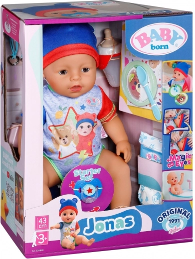 BABY born Jonas doll with 10 functions and accessories