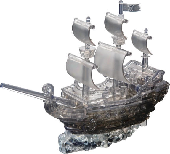 3D Crystal puzle Pirātu kuģis 101 detaļa