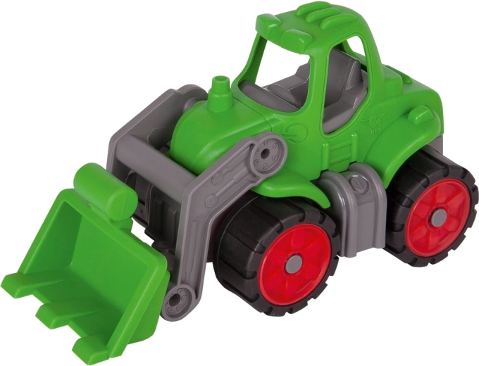 Movable loading shovel