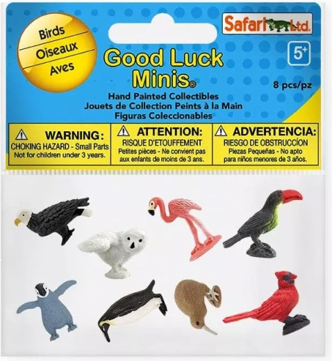 Safari Ltd. mini putnu figūriņas Good Luck Minis Funpack