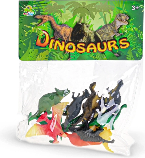 12 dinosaur species in one pack