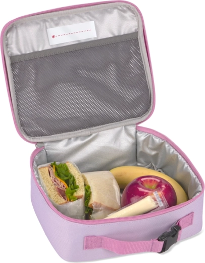 Practical mesh pocket and secure zipper