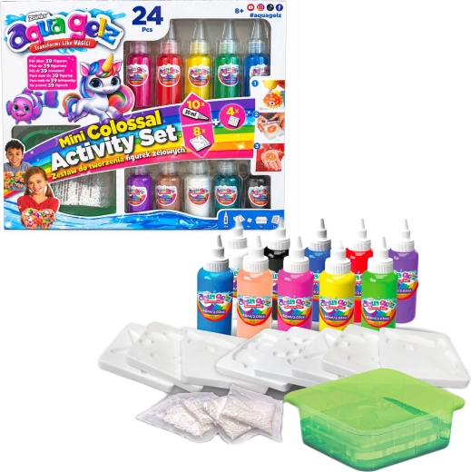 Aqua Gelz Mini Colossal Creative Set for Making Gel Figures