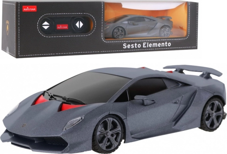 RC sporta automašīna 1:24 Lamborghini Sesto Elemento – pelēka