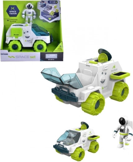 Space vehicle with accessories for children