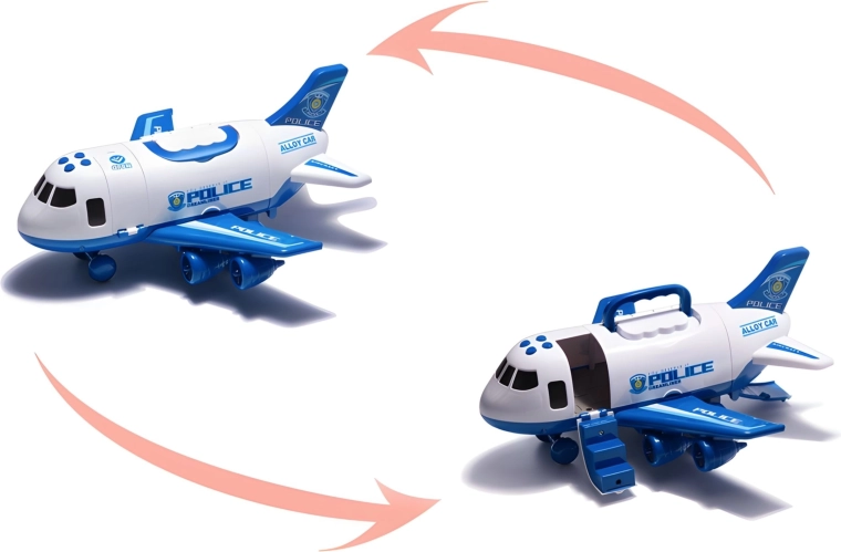 Opening aircraft with ramp