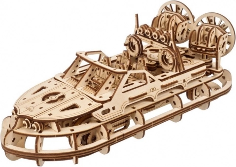 Ugears Rescue Hovercraft – 3D Wooden Mechanical Puzzle