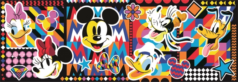 Panorāmas puzle 1000 gabaliņi Disney Classic – kompaktais izdevums