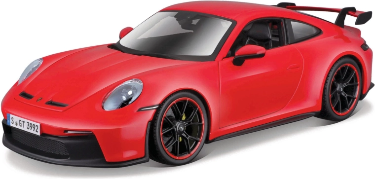 Maisto Porsche 911 GT3 2022 sarkans automašīnas modelis 1:18