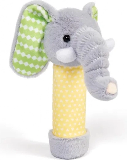 Plīša grabulītis zilonis BIGJIGS TOYS