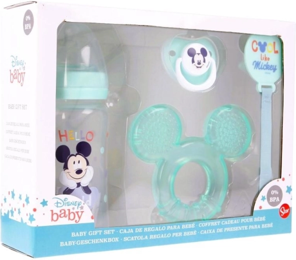 Zīdaiņu dāvanu komplekts Mickey – 4 daļas