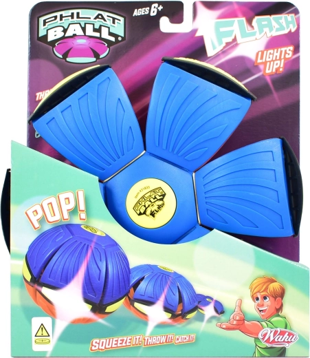 Phlat Ball Flash ar LED apgaismojumu – transformējošs lidojošs disks un bumba