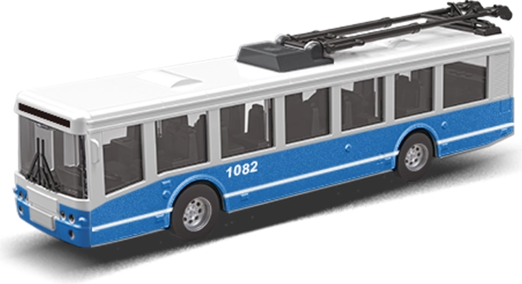 MHD trolejbuss, zils, 16 cm