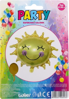 Piepūšams balons Saule